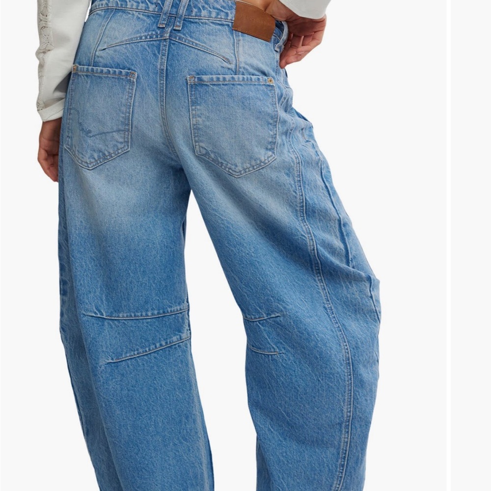 We the free mid rise barrel leg Free People Jeans - Picture 2 of 3